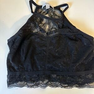 Lace Black Bralette- Sz small